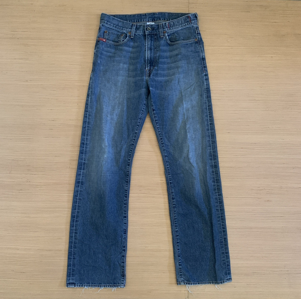 GUESS Jeans Men's Size 32x34 (30x32) Y2K Relaxed Fit Denim Jeans Made In The USA